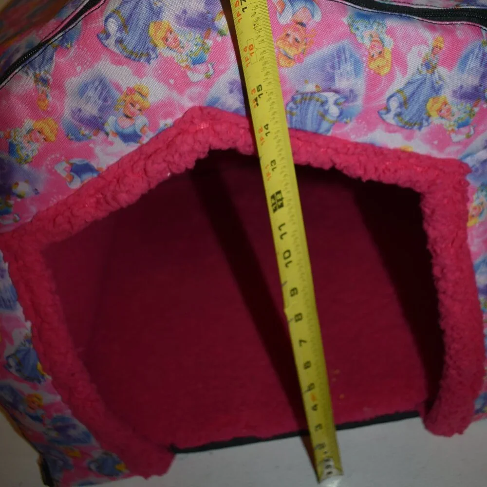 VINTAGE DISNEY CASTLE PRINCESS CINDERELLA PORTABLE FOLDABLE DOG CAT BED HOUSE